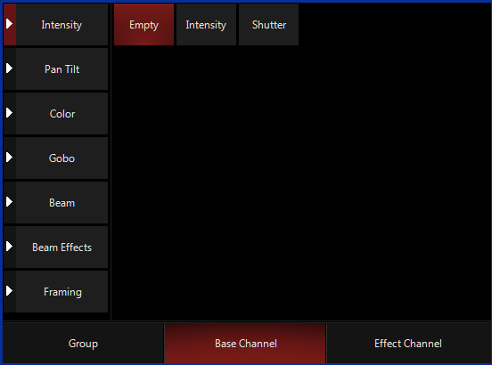 Окно назначения энкодеров