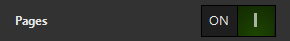 Опция страниц в 2D плане ONYX