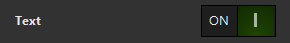 Опция текста для 2D плана в ONYX