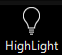 Кнопка Highlight на 2D плане в ONYX